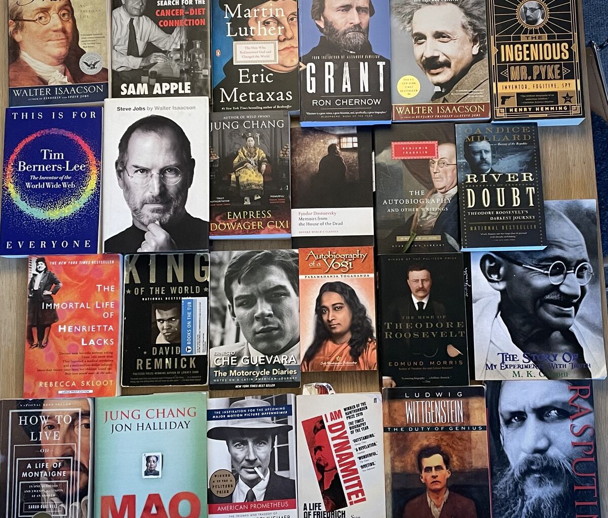 A collection of the best biographies of all time