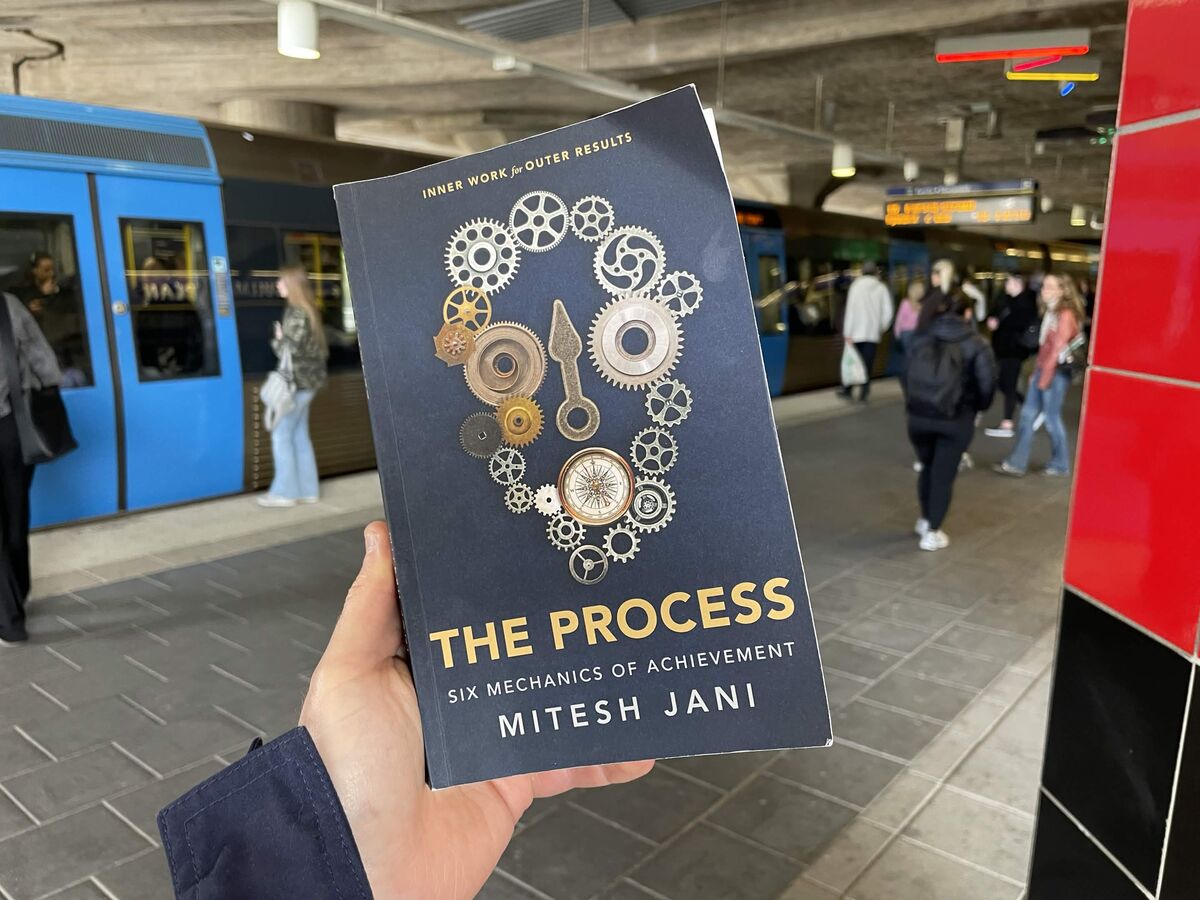The Process by Mitesh Jani at Stockholm train platform