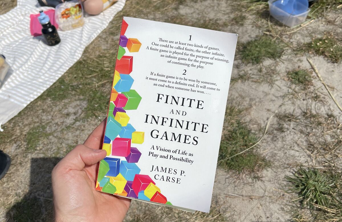 Finite and Infinite Games by James P. Carse — BookLab by Bjorn