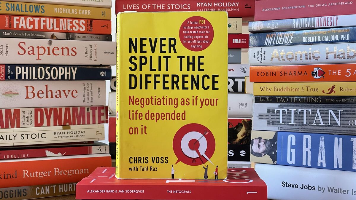 Never Split the Difference by Chris Voss — BookLab by Bjorn