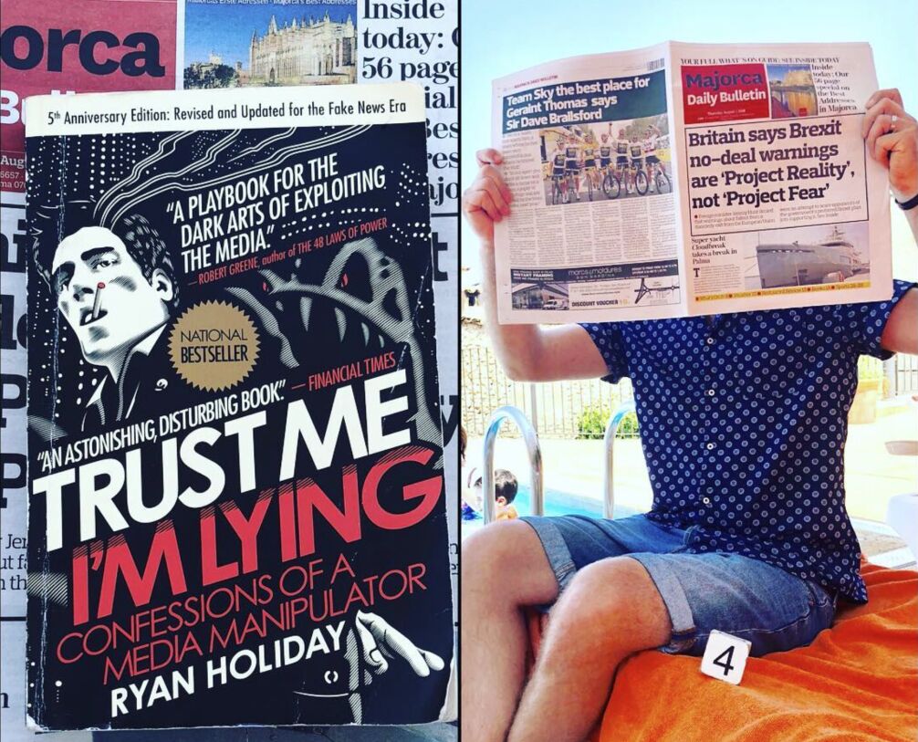 Trust Me, I'm Lying by Ryan Holiday — BookLab by Bjorn